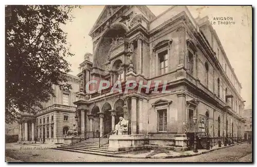 Cartes postales Theatre Avignon
