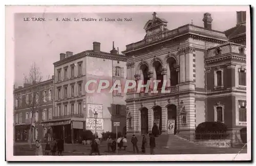 Cartes postales Le Tarn Albi Theatre et lices du Sud