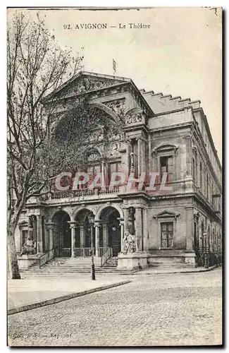 Cartes postales Theatre Avignon