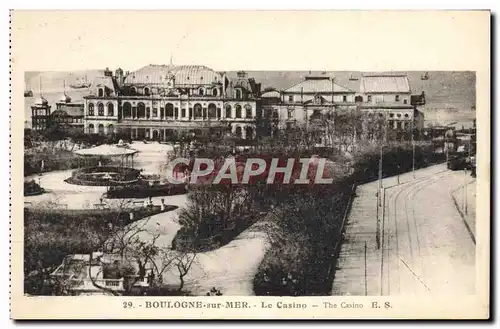 Cartes postales Boulogne Sur Mer Le casino