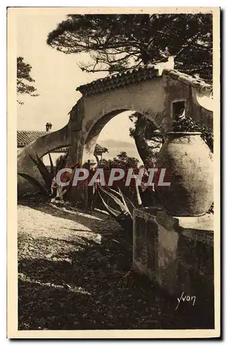 Cartes postales Cote d&#39Azur Entree d&#39une villa sur le littoral