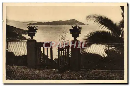 Cartes postales Les Iles d'Hyeres Vues de la Presquile de Gien