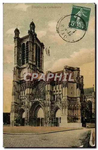 Cartes postales Troyes La cathedrale