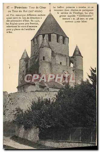 Cartes postales Provins Tour de Cesar