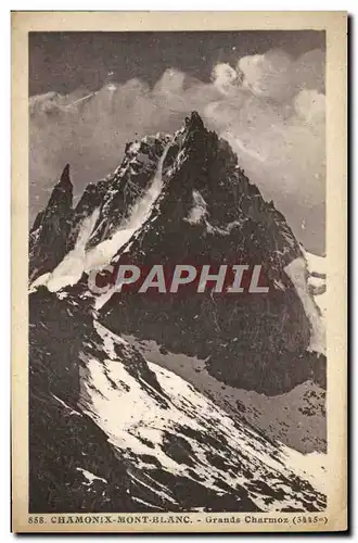 Cartes postales Chamonix Mont Blanc Grande Charmoz