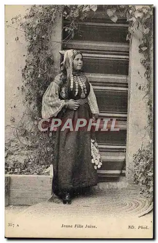 Cartes postales Judaica Jeune femme juive Juif