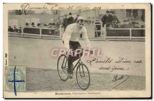 Cartes postales Velo Cycle Cyclisme Bouhours Champion Normand