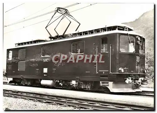 Cartes postales moderne Train Locomotive a voie etroite a adherence HG4/4