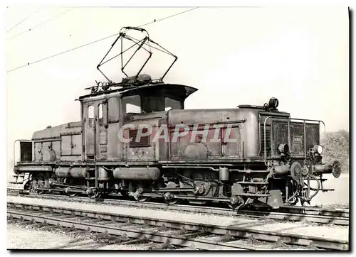 Moderne Karte Train Locomotive pour le service de la manoeuvre de gros tonnage Ee 6/6 16801 02