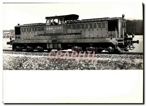 Cartes postales moderne Train Locomotive Diesel Bm 6/6 1501 et ss