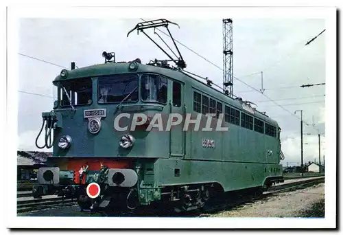 Moderne Karte Train Locomotive Type BB 16500