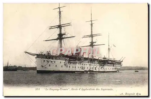 Cartes postales Bateau Le Duguay Trouin Ecole d'application des aspirants