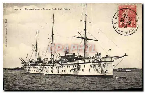 Cartes postales Bateau Le Duguay Trouin Vaisseau Ecole des Officiers