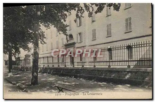 Cartes postales Gendarmerie Draguignan