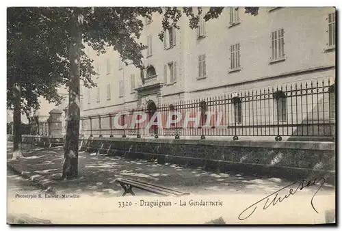 Cartes postales Gendarmerie Draguignan