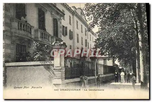 Cartes postales Draguignan La Gendarmerie