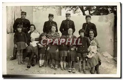 CARTE PHOTO Gendarmerie Gendarme Gendarmes