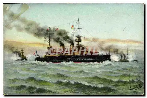 Cartes postales Bateau Iena Cuirasse d'escadre