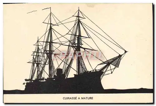 Cartes postales Bateau Cuirasse a mature