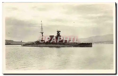 CARTE PHOTO Bateau Cuirass�