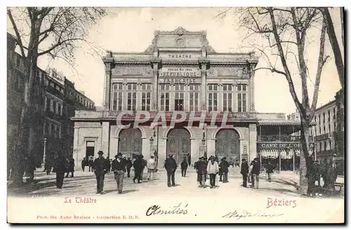 Cartes postales Le Theatre Beziers