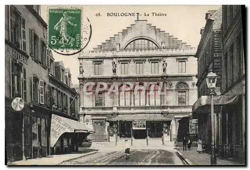 Cartes postales Le Theatre Boulogne Hotel Georg