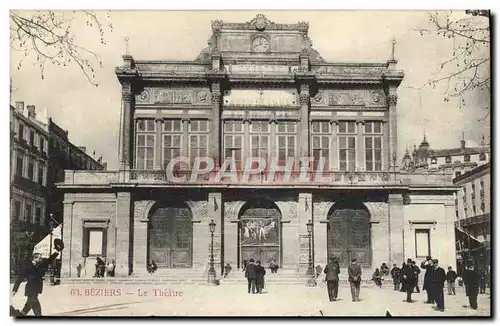 Cartes postales Le Theatre Beziers