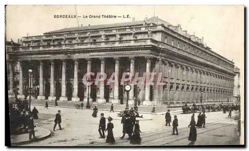 Cartes postales Le grand Theatre Bordeaux