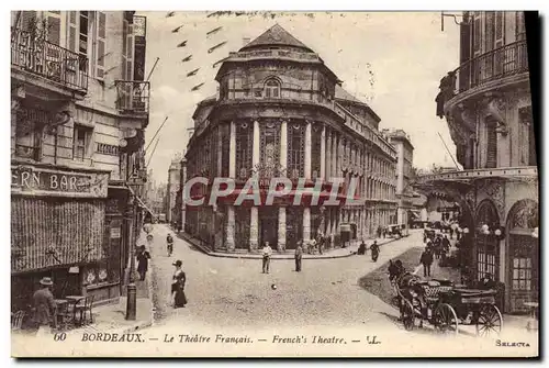 Cartes postales Bordeaux Le Theatre francais