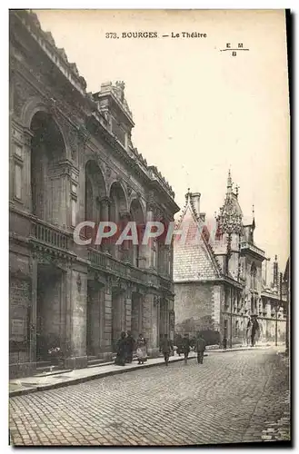 Cartes postales Bourges Le Theatre