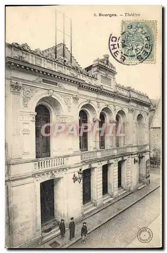 Cartes postales Bourges Le Theatre