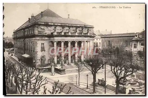 Cartes postales Le Theatre Strasbourg