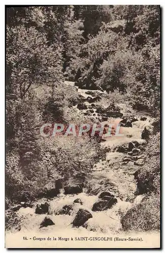 Cartes postales Gorges De La Morge Saint Gingolph