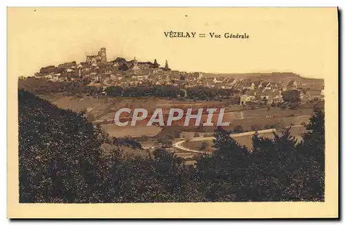 Cartes postales Vezelay Vue Generale