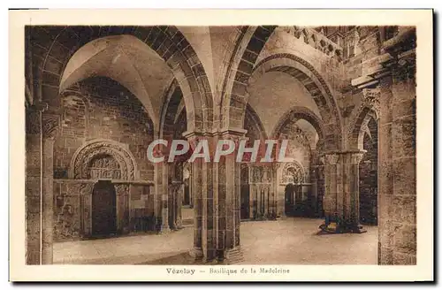 Cartes postales Vezelay Basilique De La Madeleine