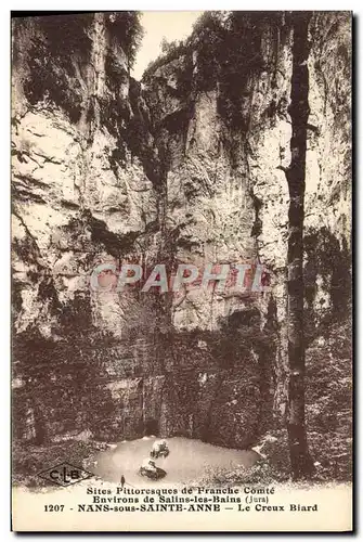 Cartes postales Salins Les Bains Nans Sous Sainte Anne Le creux Biard