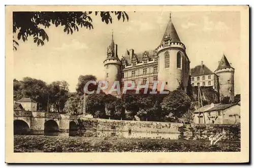 Cartes postales Chateau De La Rochefoucauld le chateau et la Tardoire