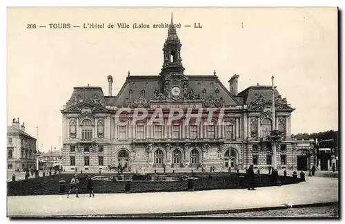 Cartes postales Tours L&#39Hotel De Ville