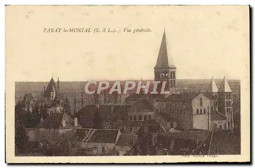 Cartes postales Paray Le Monial Vue Generale