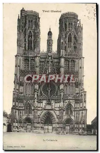 Cartes postales Toul Illustre La Cathedrale