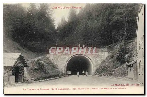 Cartes postales Douanes Cols des Vosges le tunnel de Bussang Col frontiere avant la guerre de 1914 1915