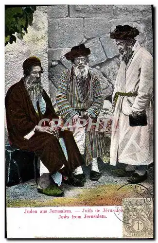 Cartes postales Judaica Juif Juden aus Jersusalem