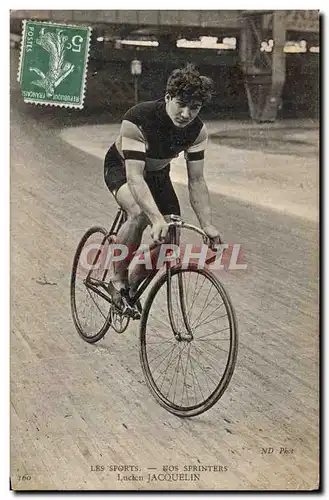 Ansichtskarte AK Velo Cycle Cyclisme Nos sprinters Lucien Jacquelin