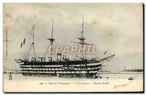 Cartes postales Bateau Voilier l&#39Algesiras Navire Ecole