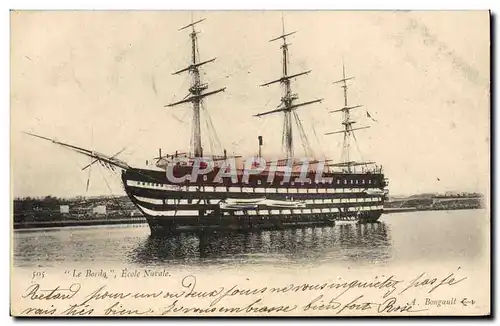 Cartes postales Bateau Voilier Le Borda Ecole navale