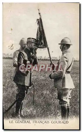 Cartes postales Militaria Le general Francais Gouraud