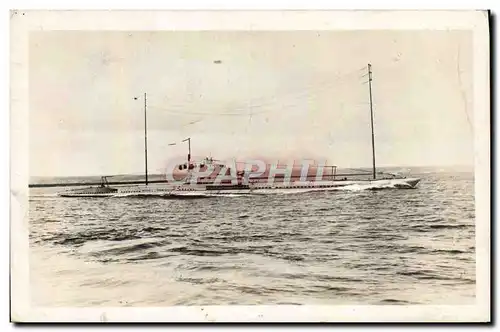 Cartes postales Bateau Sous marin Cherbourg Sous marin Type Ariane