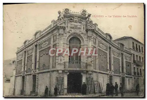 Cartes postales Beziers Le Theatre des varietes