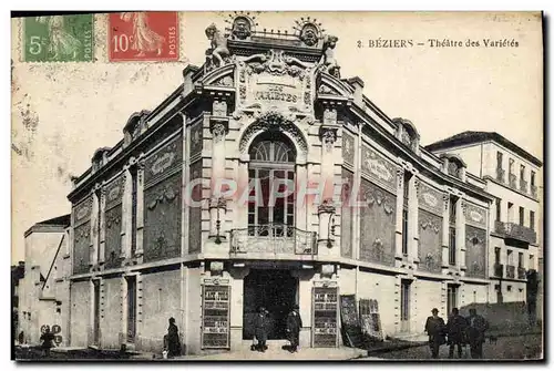 Ansichtskarte AK Beziers Theatre des Varietes