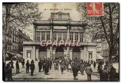 Cartes postales Beziers Le Theatre